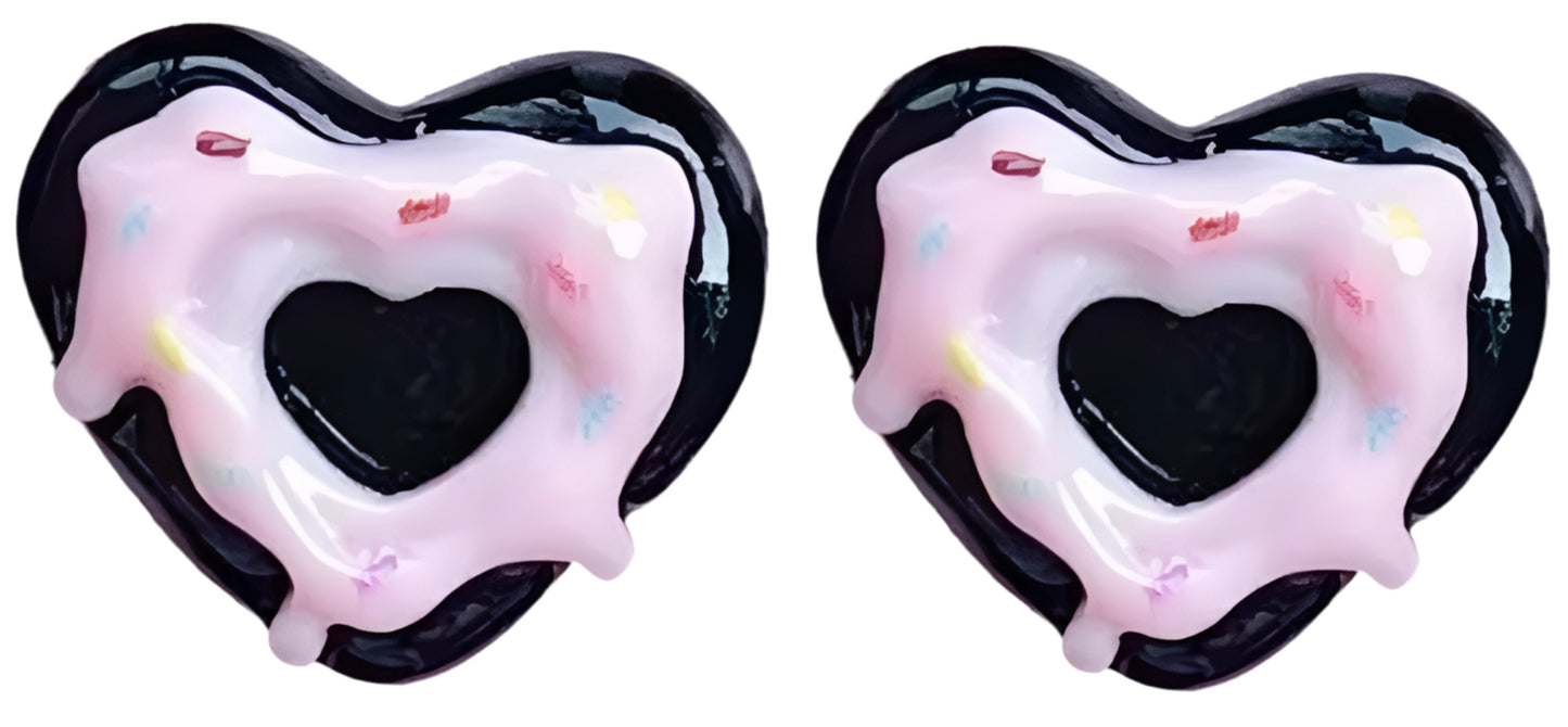 Valentine 2024 Resin Stud Earrings