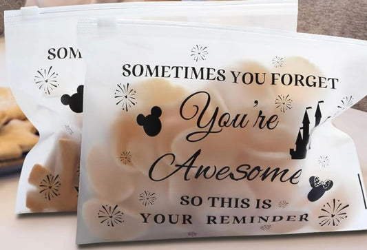 Reusable Waterproof Gift Pouch- Mouse You’re Awesome