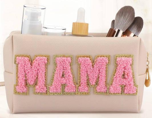 Mama Makeup Chenille Bag