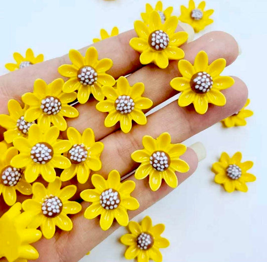 3D Sunflower Resin