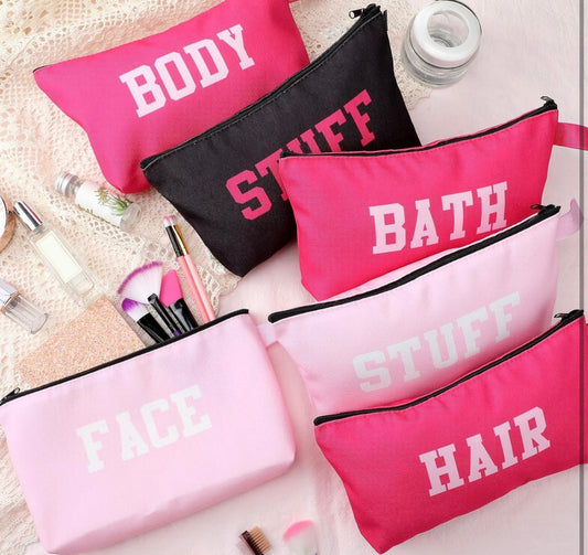 Random Word Makeup Bag