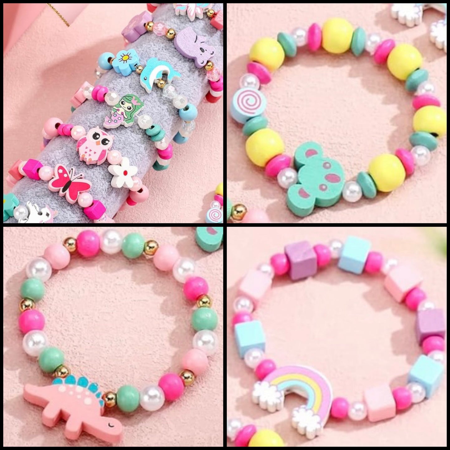 RANDOM Toddler/Kid Animal Bracelets