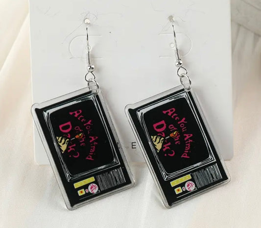 Are You Afraid Acrylic Earrings