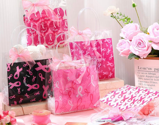 RANDOM Breast Cancer PVC Gift Bag