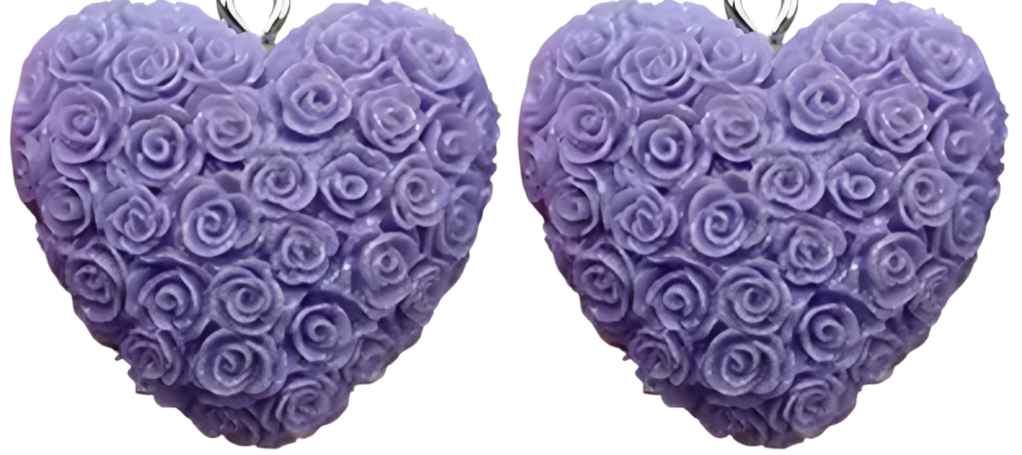 Valentine 2024 Resin Stud Earrings