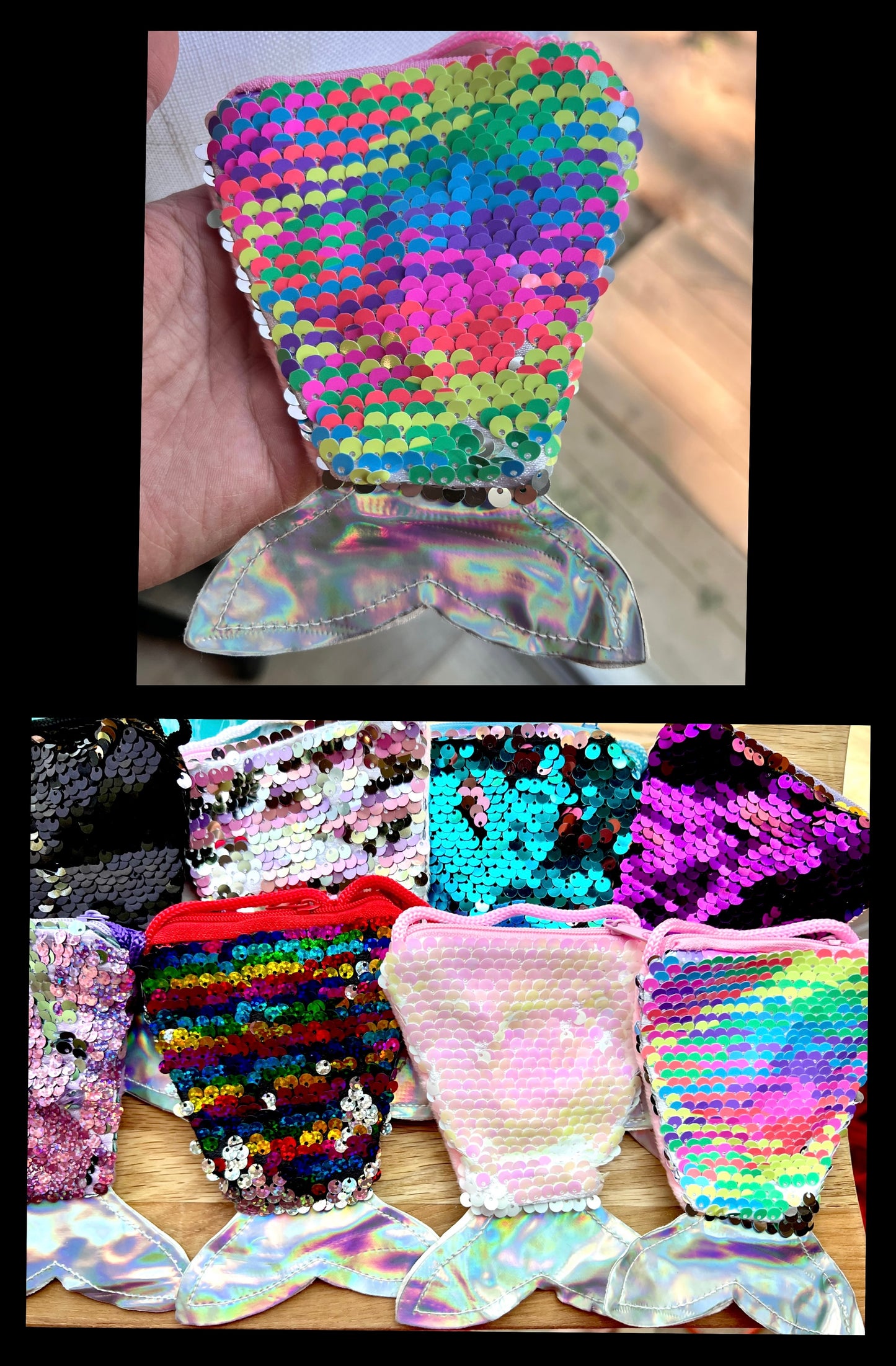 Mermaid Sequin Coin Purse