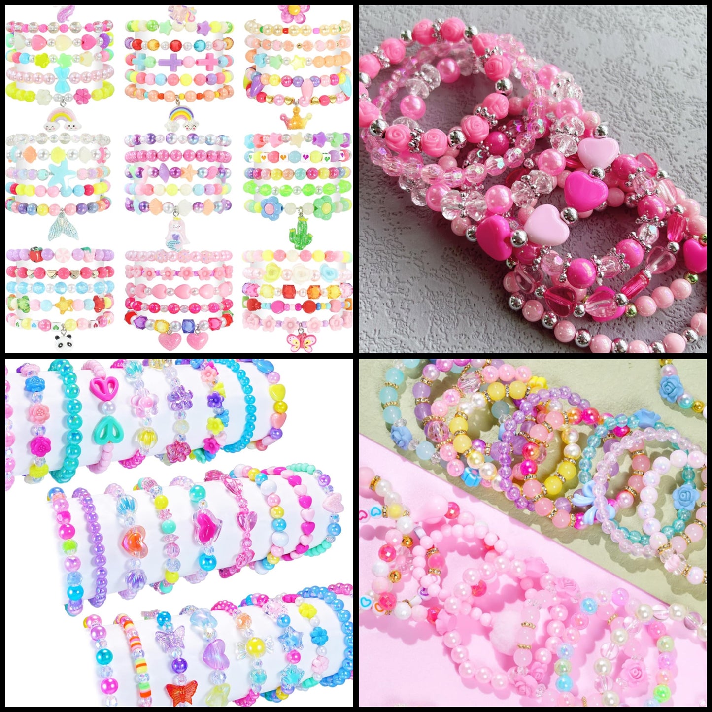 RANDOM Toddler/Kid Beaded Bracelets- Stocking Stuffer