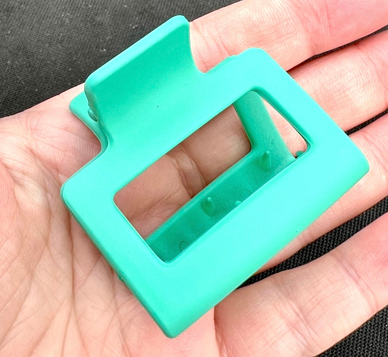 Random 2 inch Rectangle Claw Hair Clip