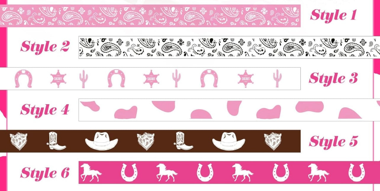 Pink Cowgirl Silicone Bracelet