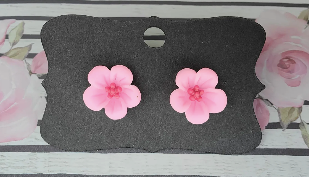 Random- 14 MM BLOSSOM Flower Earrings