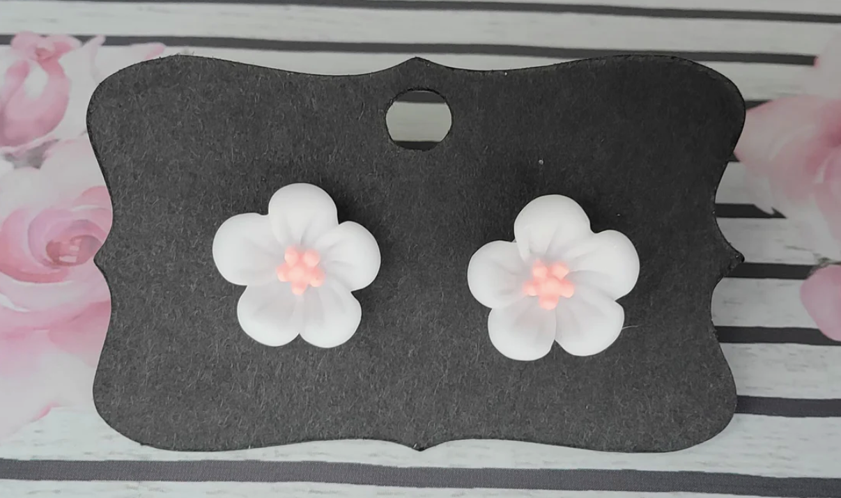 Random- 14 MM BLOSSOM Flower Earrings