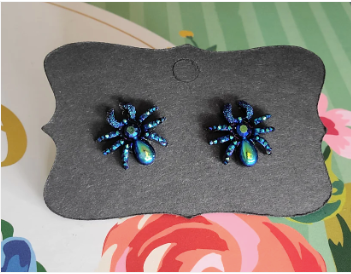 RANDOM Creepy Spider Earrings