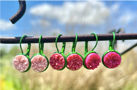 FLOWER FIELDS DANGLE EARRINGS