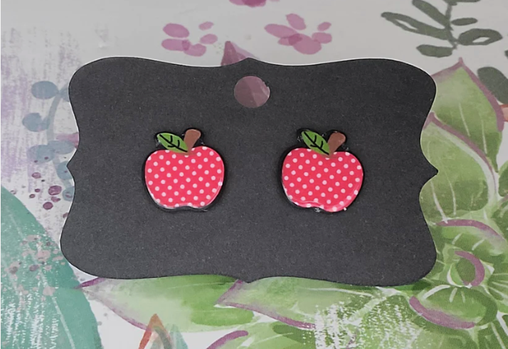 Fruit Resin Earrings