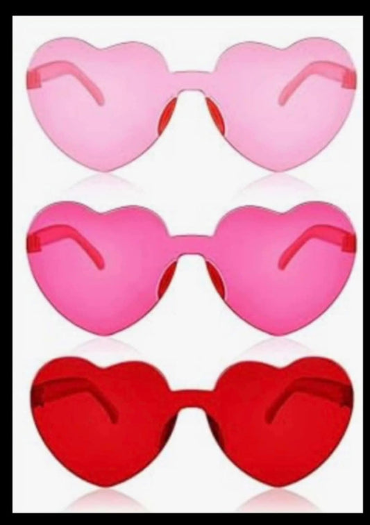 Random Valentine Heart Kid Sunglasses.