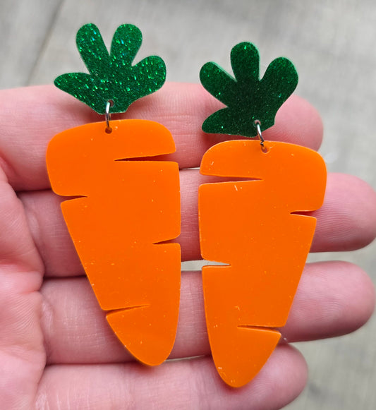 Carrot Earrings