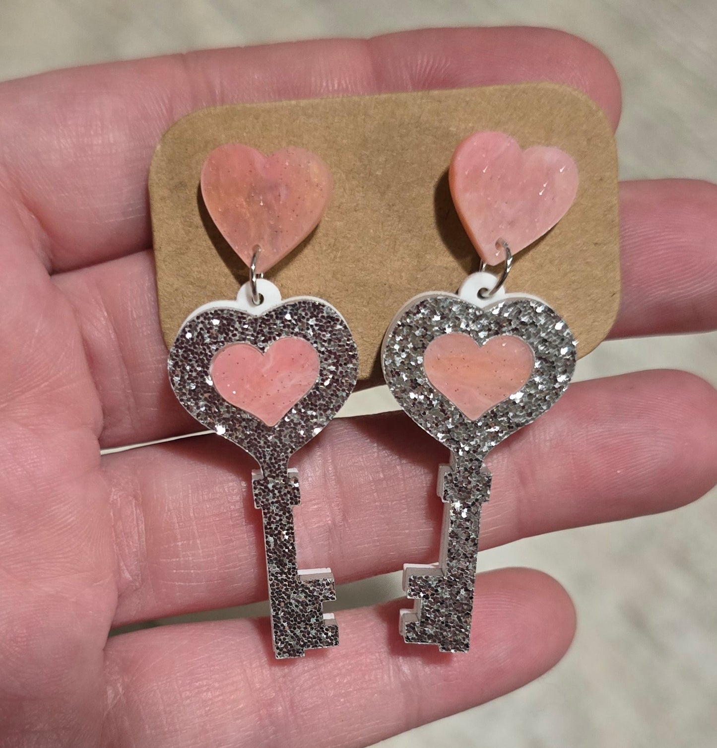 Key To My Heart Earrings