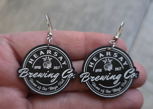 Hearsay Brewing Company Earrings