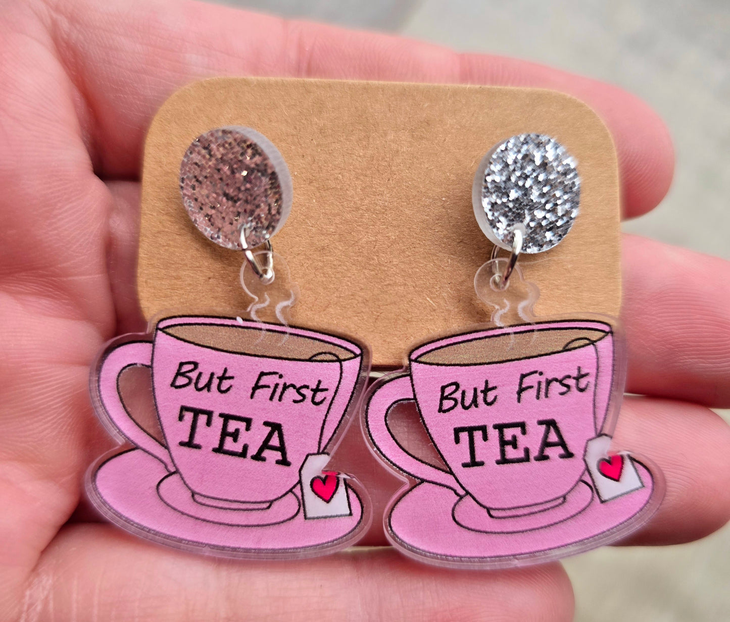 But First Tea Earrings