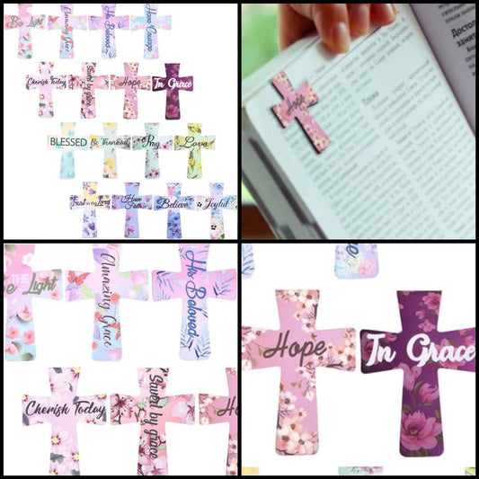 Easter Cross Magnetic Bookmark