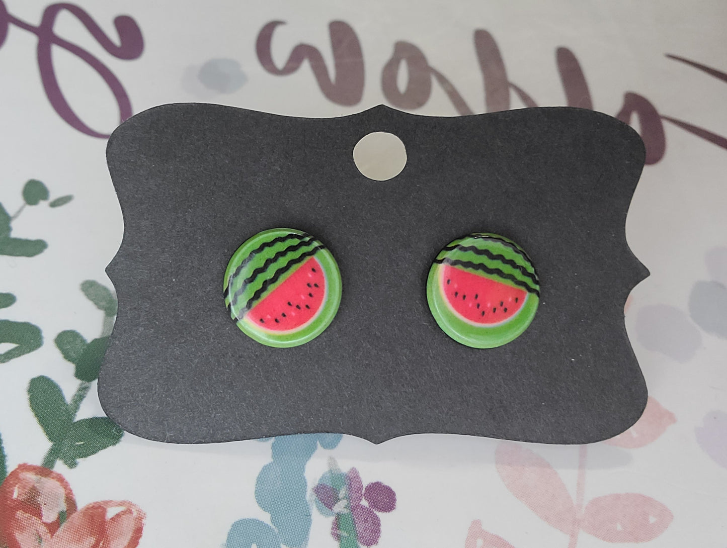 Fruit Resin Earrings