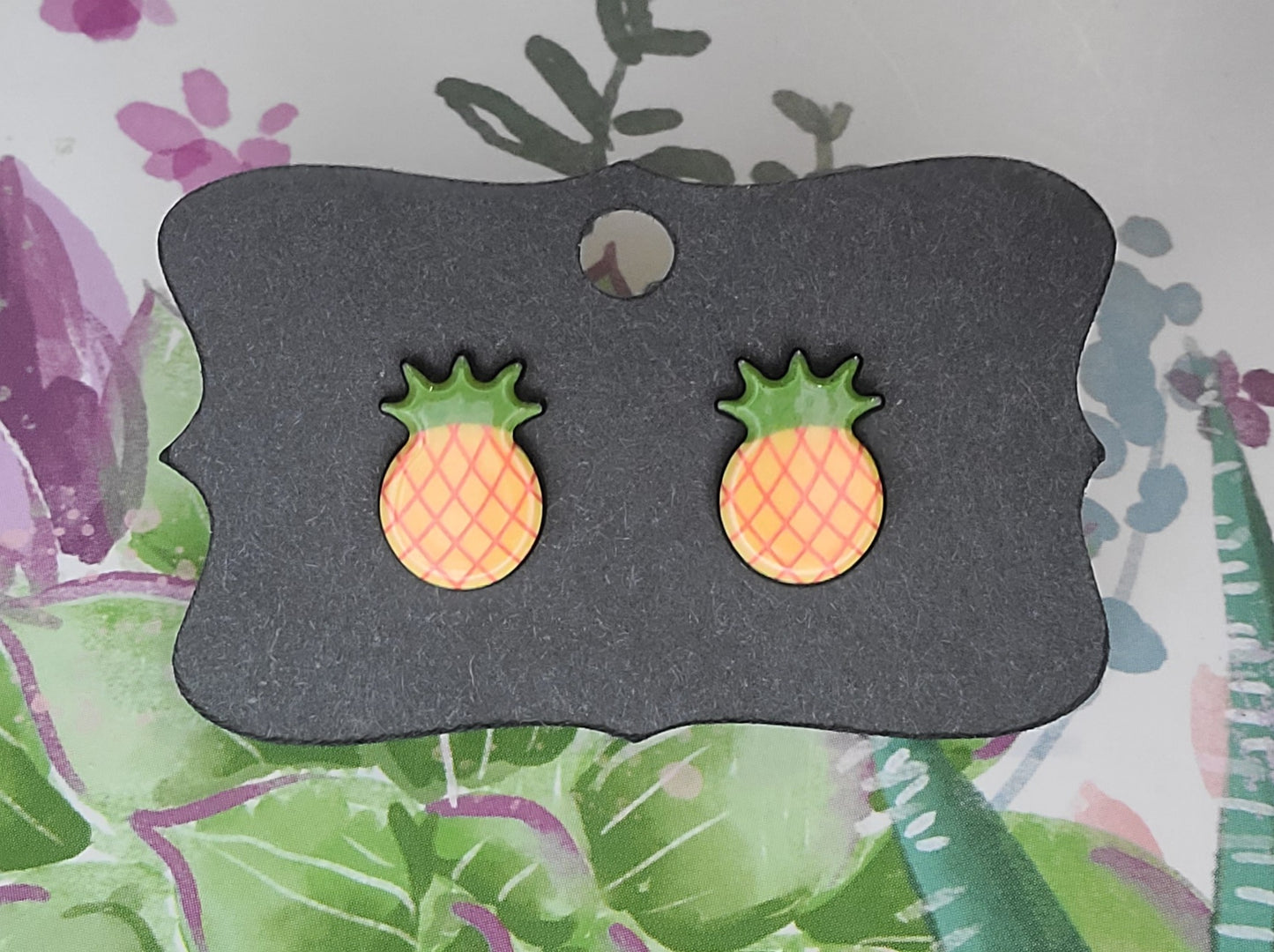 Fruit Resin Earrings