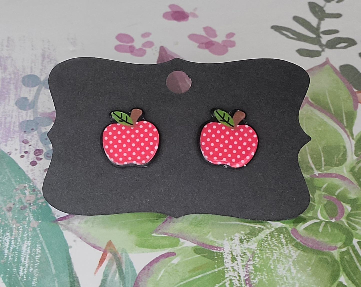 Fruit Resin Earrings