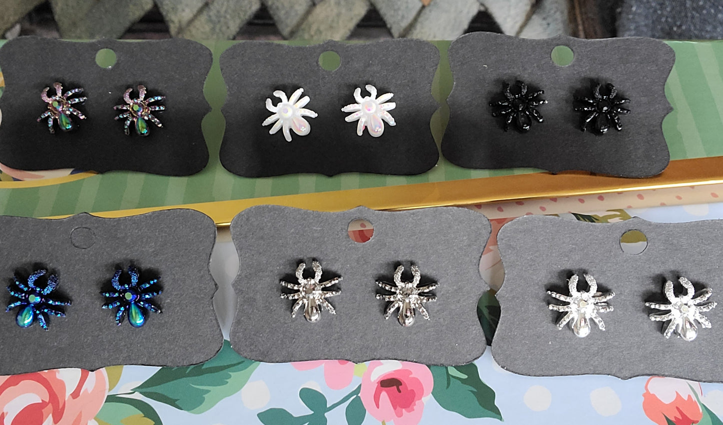 Creepy Spider Earrings