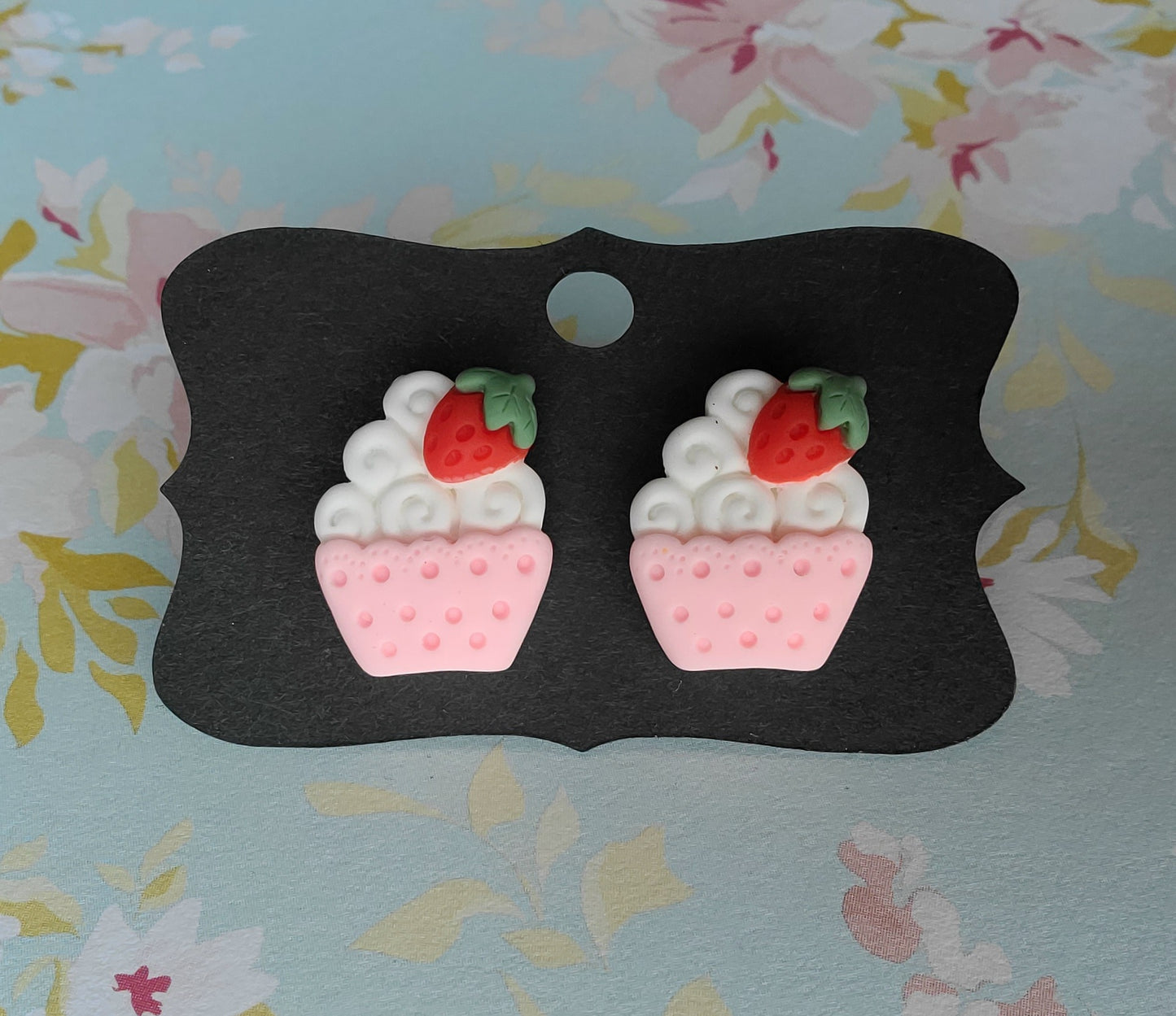 Strawberry Shortcake Jumbo Earrings