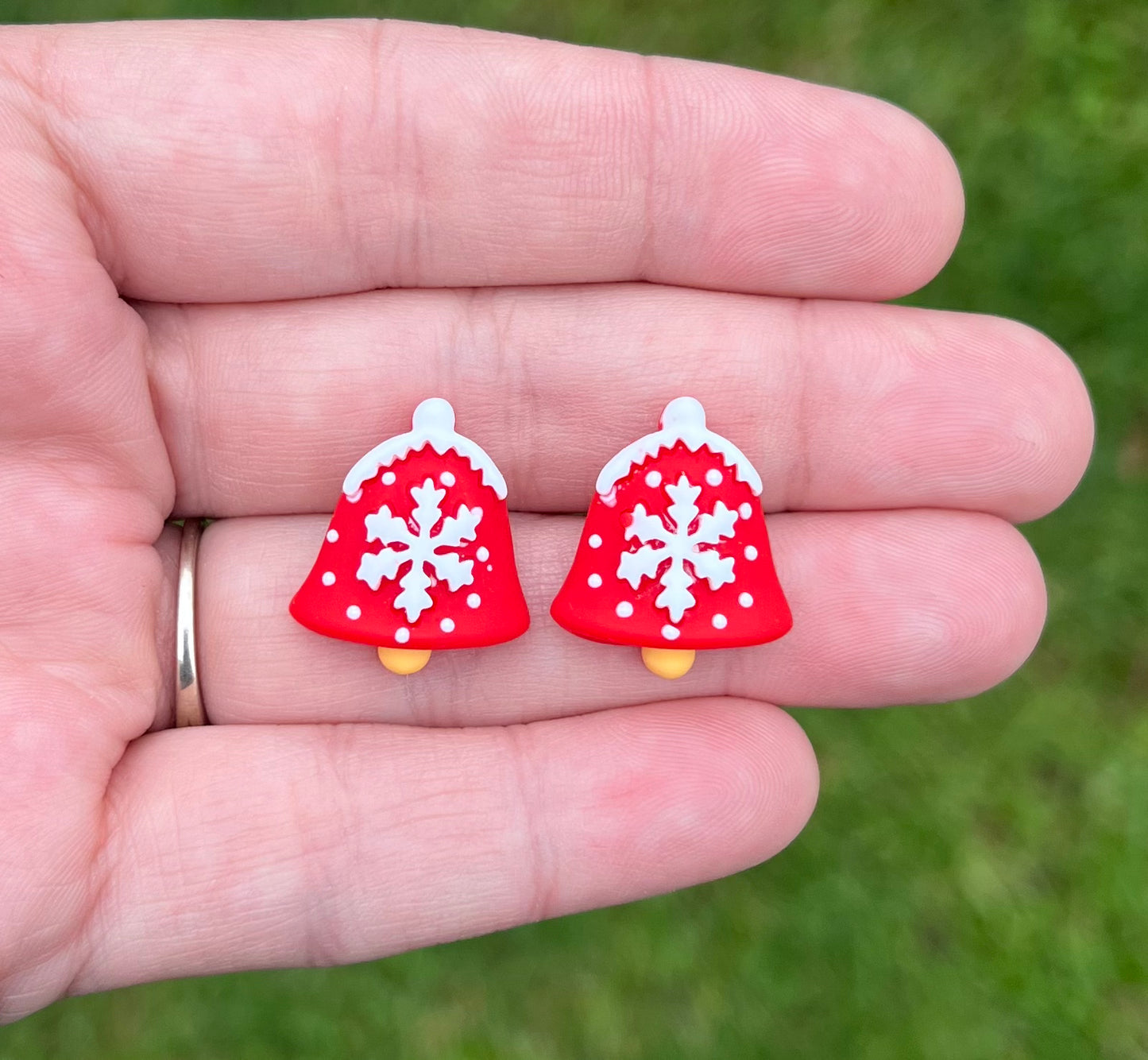 Christmas Resin Stud Earrings